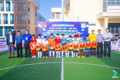 THAM GIA GIẢI BÓNG ĐÁ U11 HUYỆN TƯ NGHĨA LẦN THỨ I – NĂM 2025