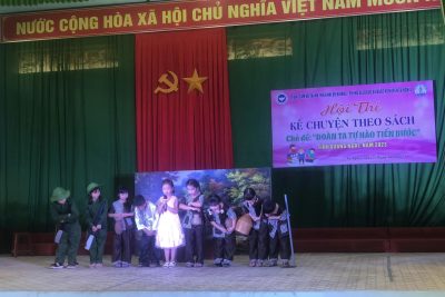 ĐẠT GIẢI BA HỘI THI KỂ CHUYỆN THEO SÁCH CHỦ ĐỀ ĐOÀN TA TỰ HÀO TIẾN BƯỚC