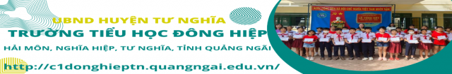 TRANG THÔNG TIN ĐIỆN TỬ TRƯỜNG TIỂU HỌC ĐÔNG HIỆP