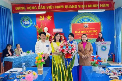 Chi bộ Trường Tiểu học Đông Hiệp tổ chức thành công Đại hội chi bộ lần thứ 11 nhiệm kì 2025_2027